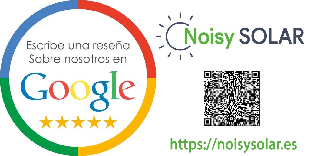 Reseña en Google a Noisy Solar